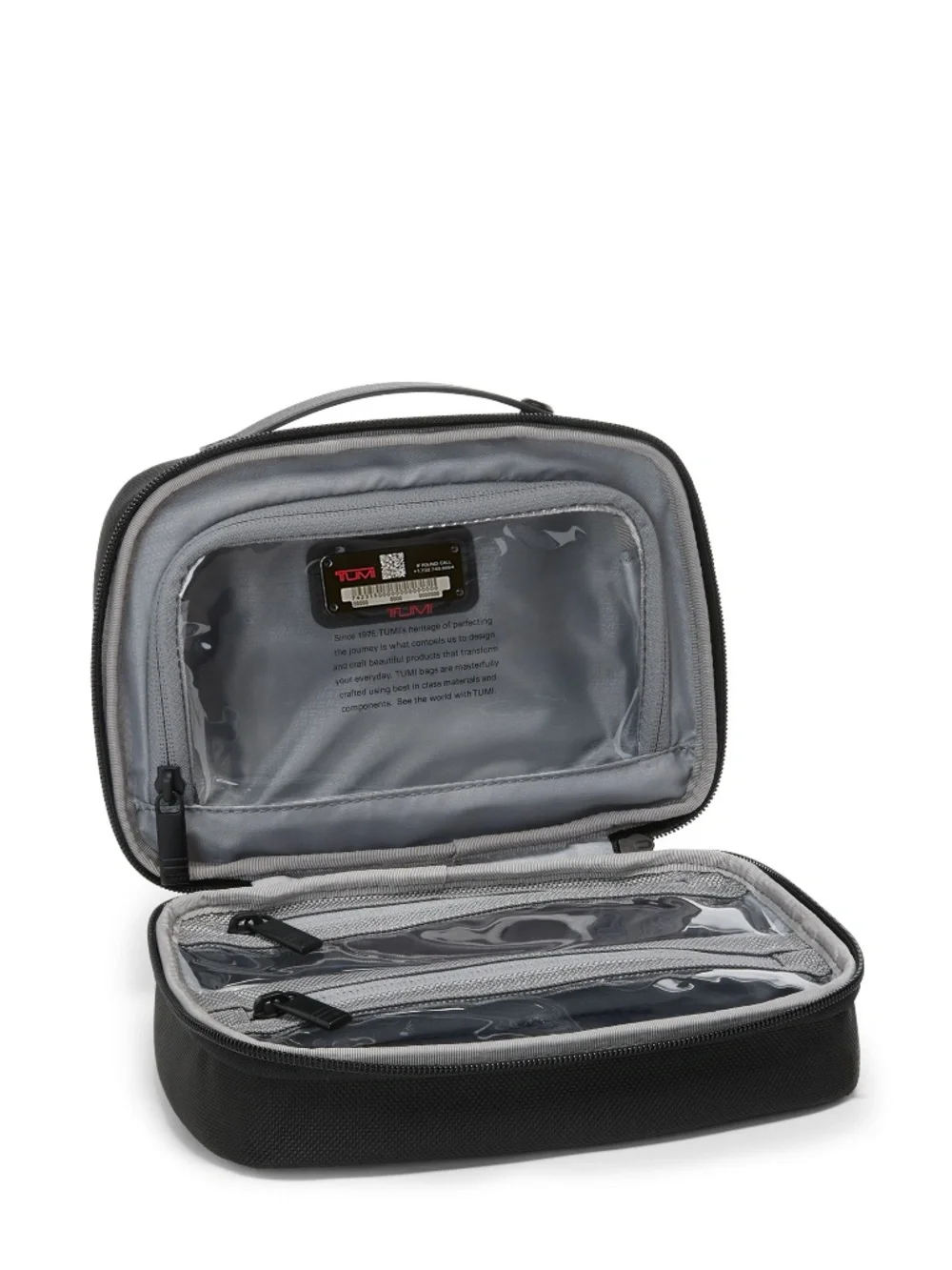 New TUMI Alpha Split Travel Kit - Black